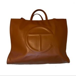 Telfar Tan Large Shopping Bag